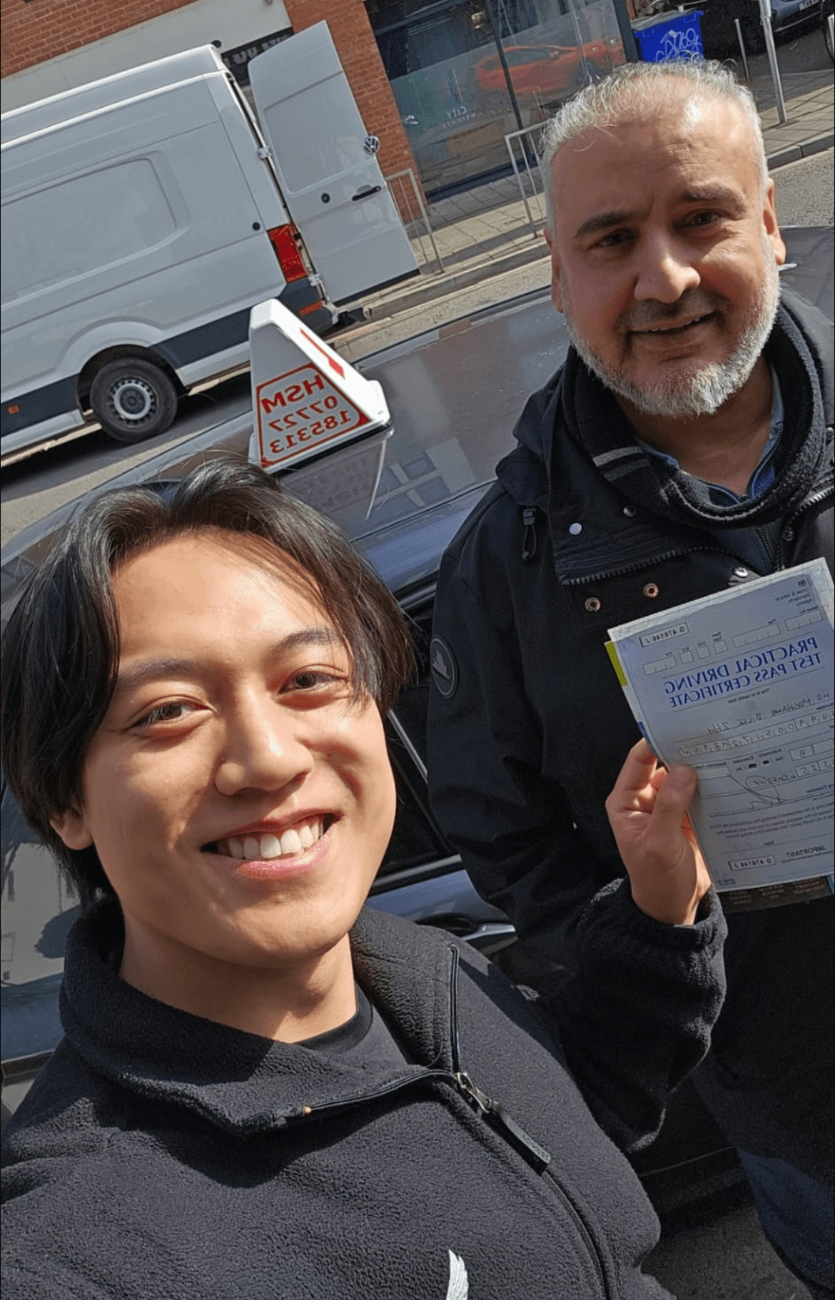 Recent pass - Congratulations to Mash!